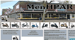 Desktop Screenshot of menhparts.nl